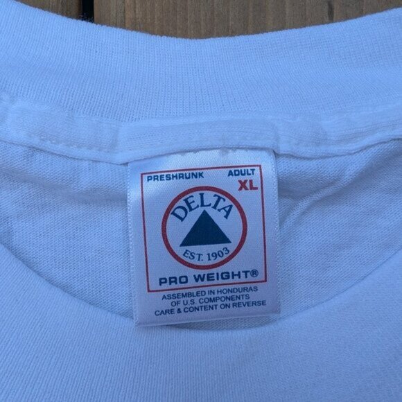 Vintage Delta Pro Weight Los Angeles California City of Angels T-Shirt XL - Picture 2 of 6
